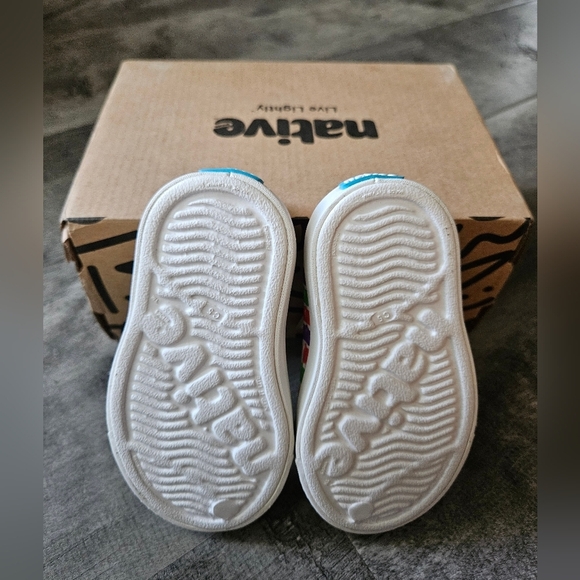 Native Kids Shoes - Multicolor Stripes - Picture 7 of 7